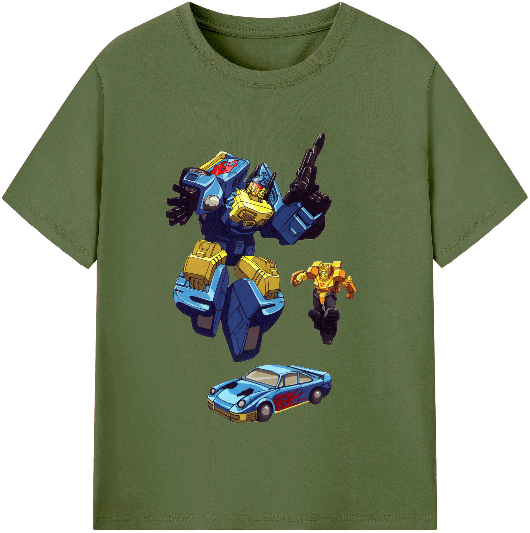 （画像用）  綿100％半袖Tシャツ（フロントプリント）